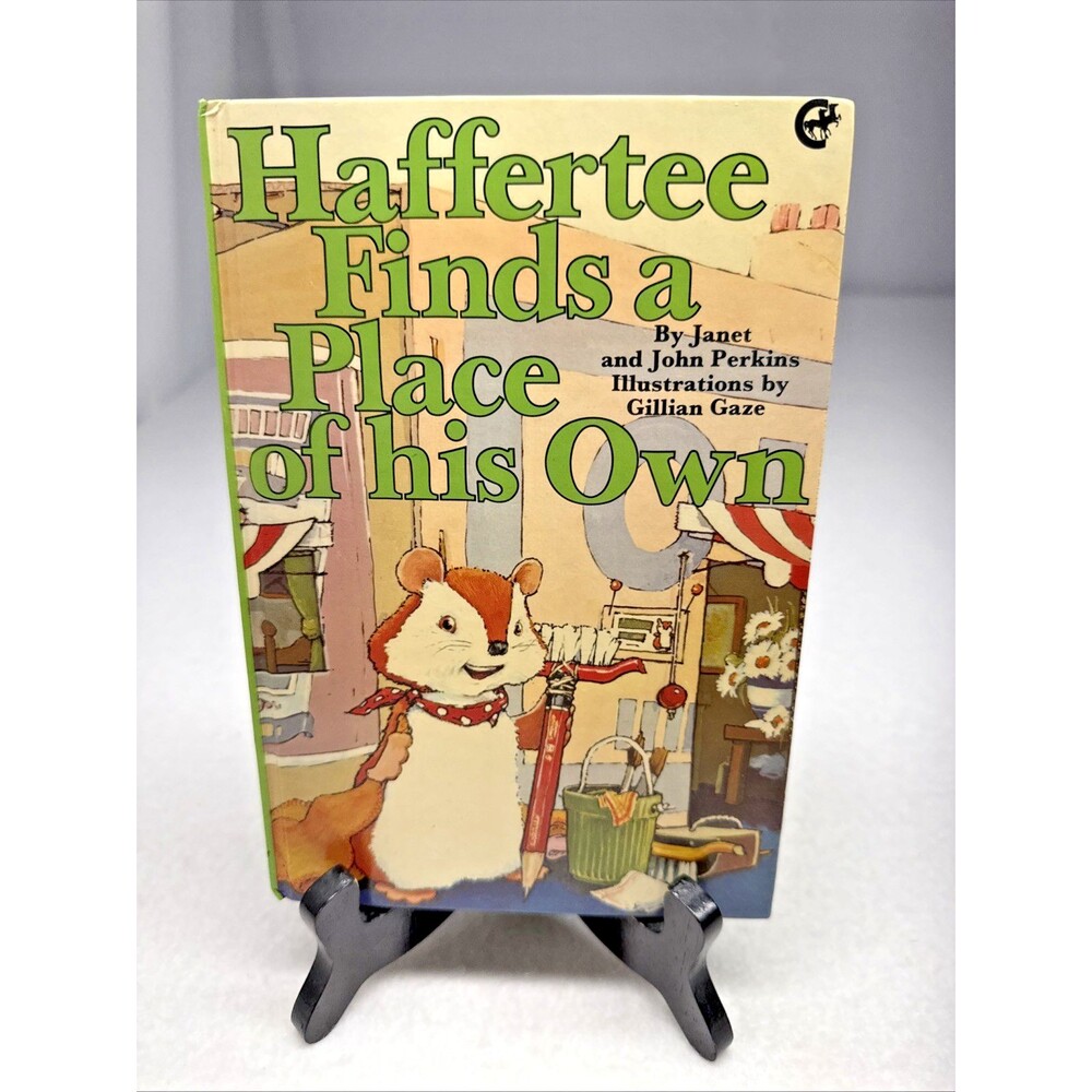 Janet John Perkins Haffertee Finds a Place of His Own 1977 First Edition HC